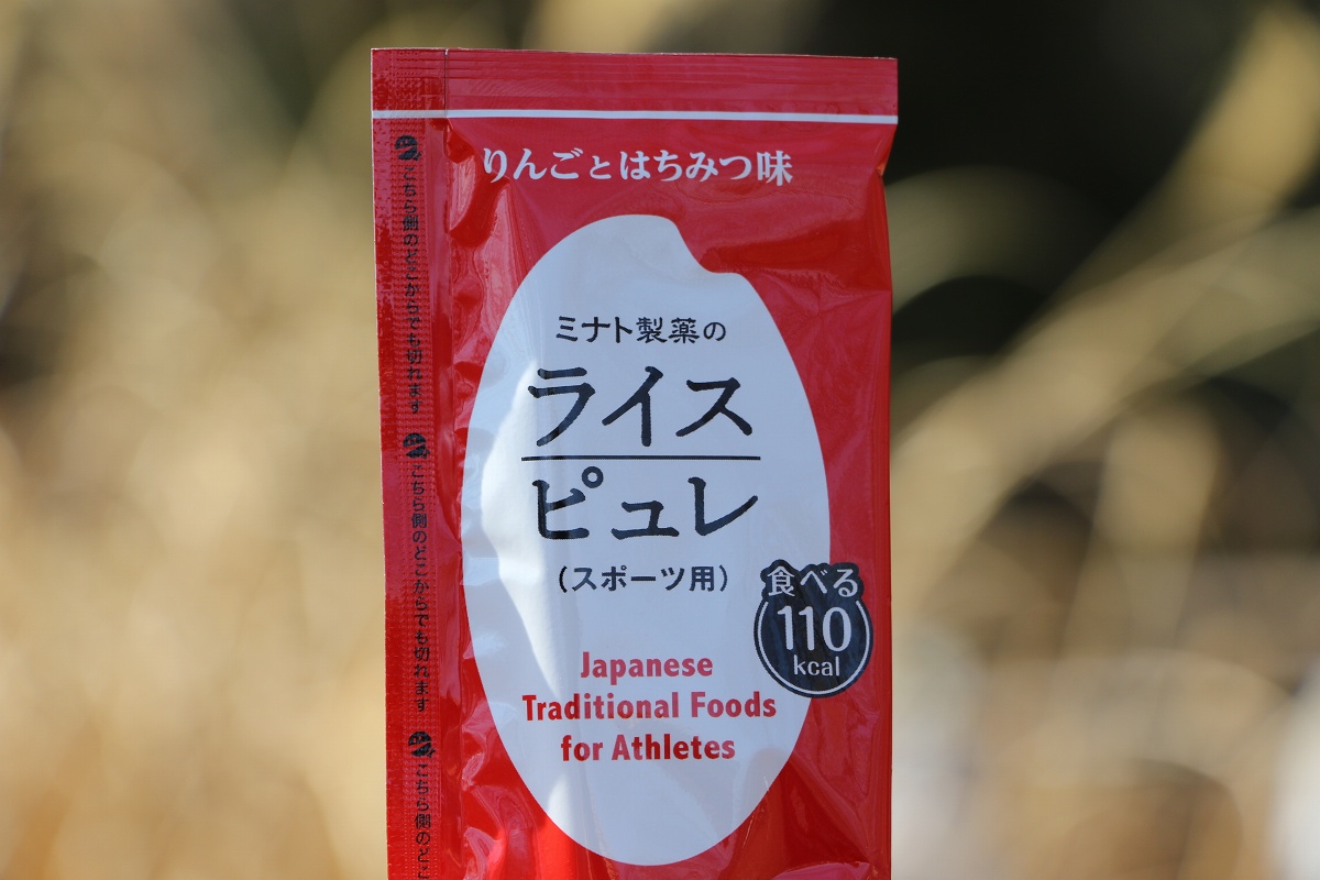 ご飯を原料にしたライスピュレ(スポーツ用)