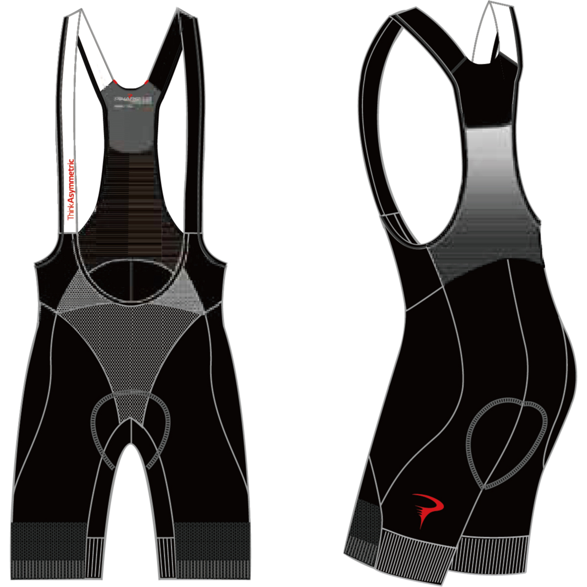 ピナレロ Power Bibshorts（Think Asymmetric）