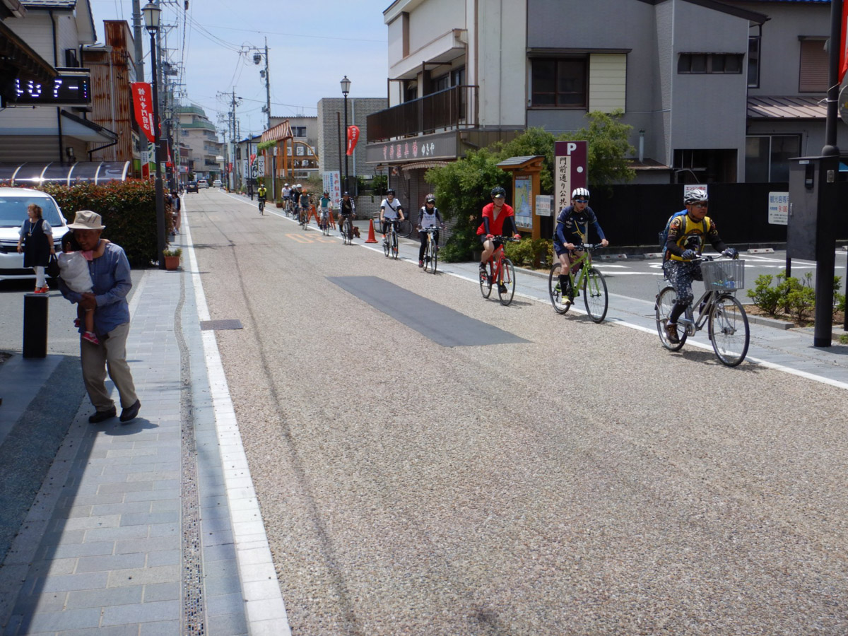 浜松市内も自転車散策に最適だ