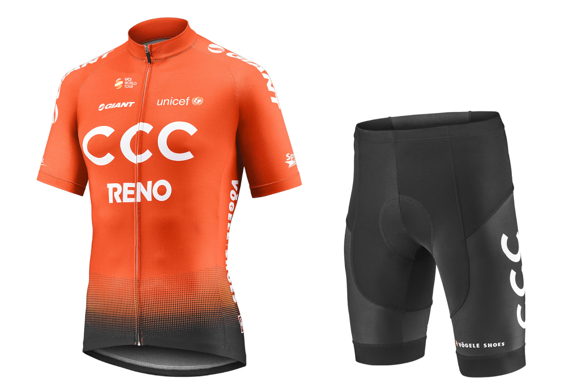 2019 CCC TEAM REPLICA SS JERSEY＆SHORTS