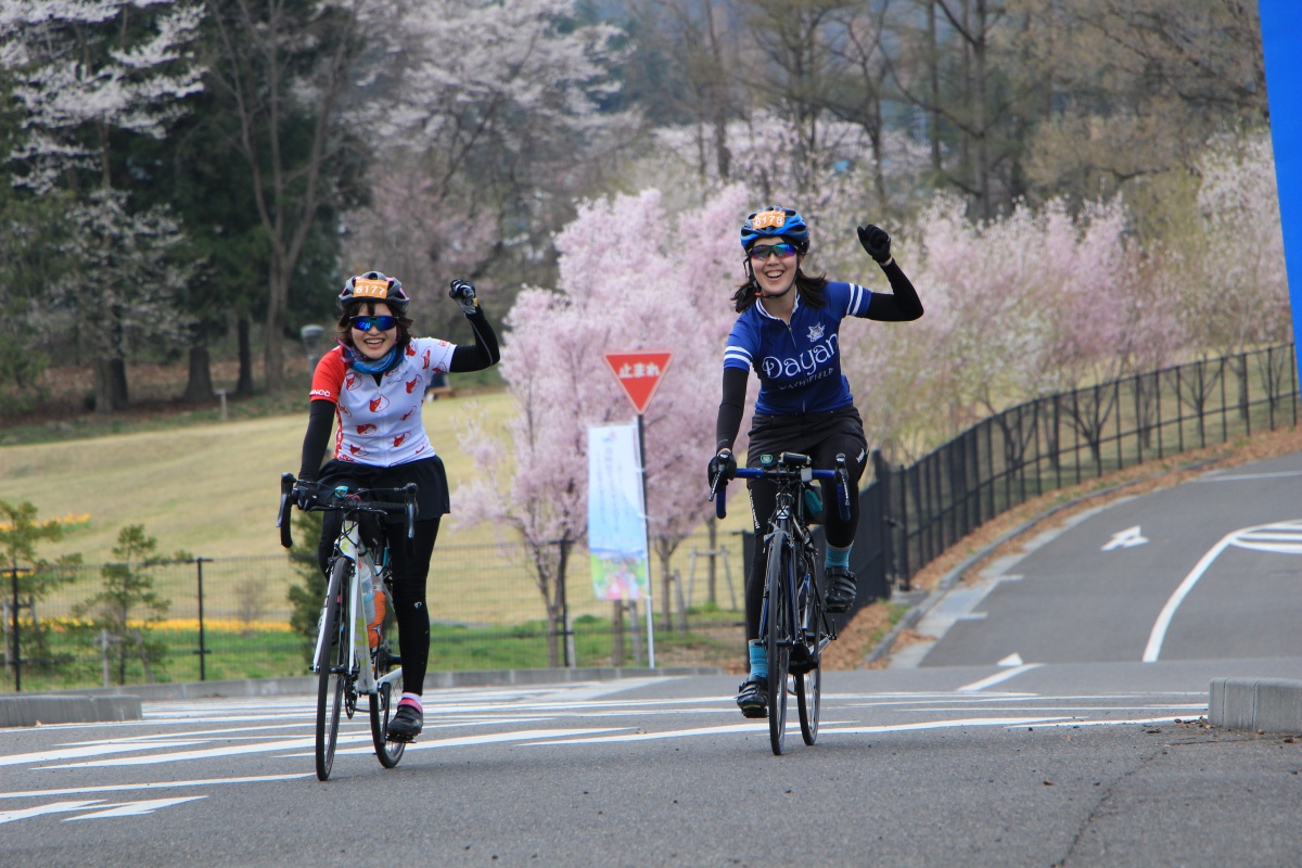 100kmクラス完走。達成感も一入だ