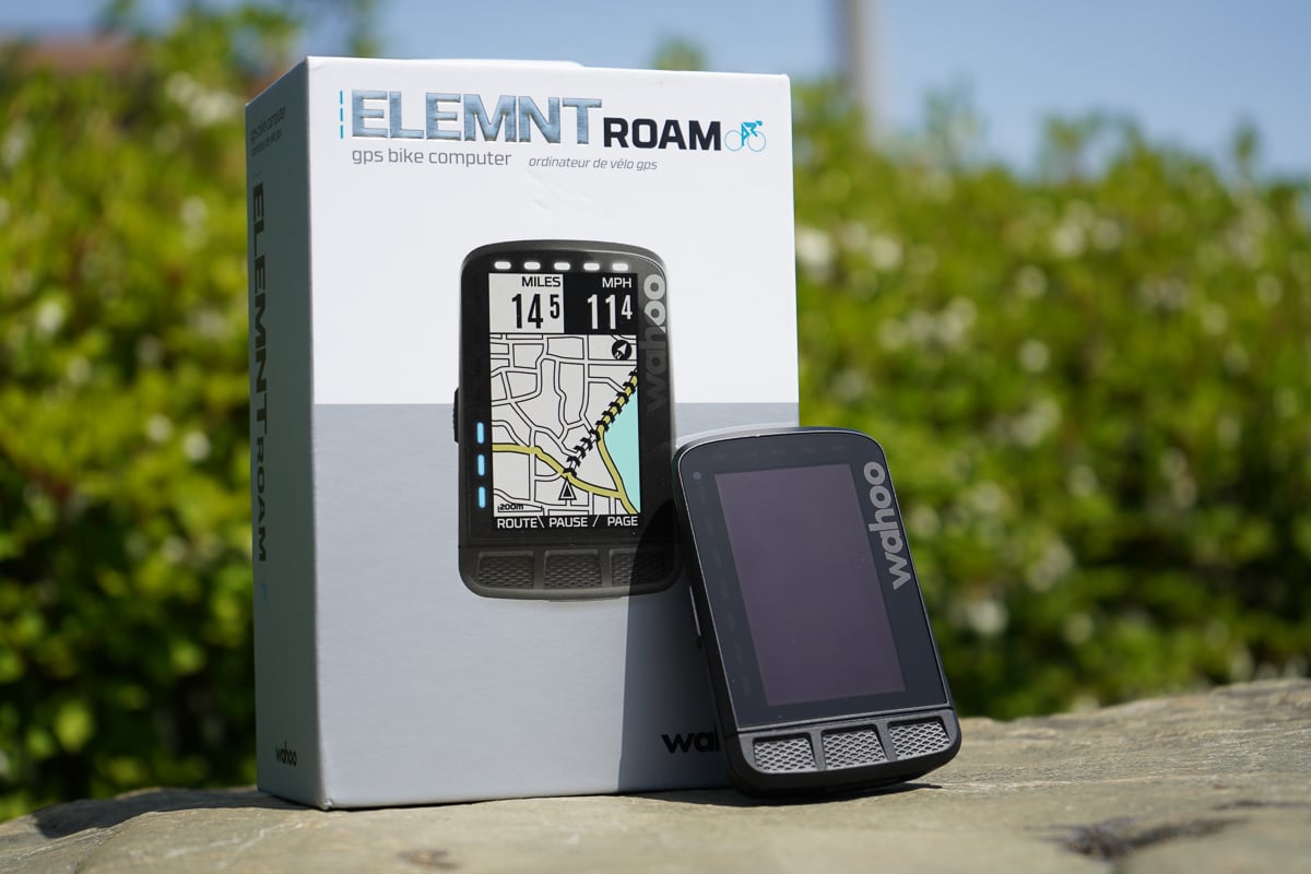 ワフー ELEMNT ROAM ナビ機能の充実とともに大型化を果たしたGPS