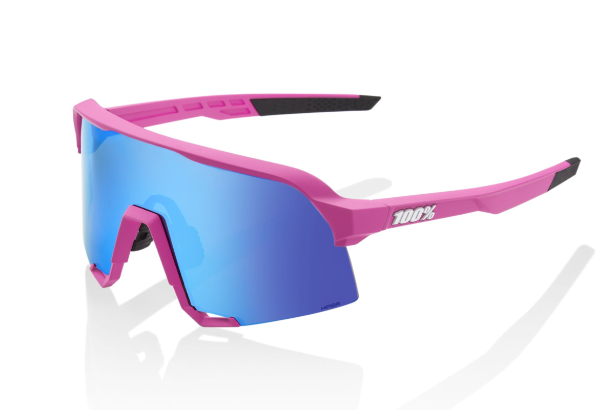 100%「S3」Matte Pink / HiPER Blue Mulitlayer Mirror Lends