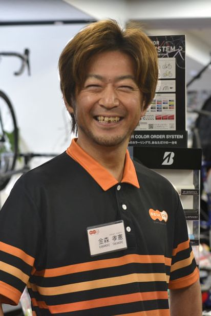 【スポーツサイクルショップ ベックオン】金森さん