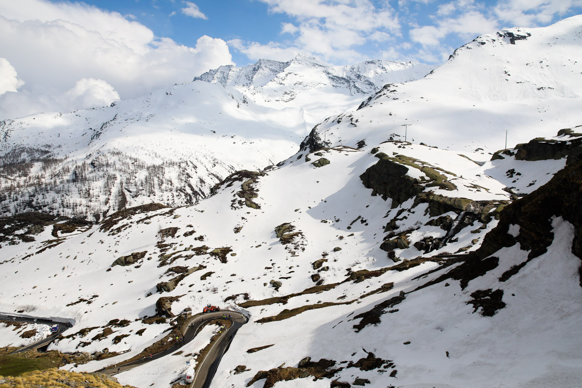 1級山岳チェレソーレ・レアーレに広がるアルプスの山岳風景