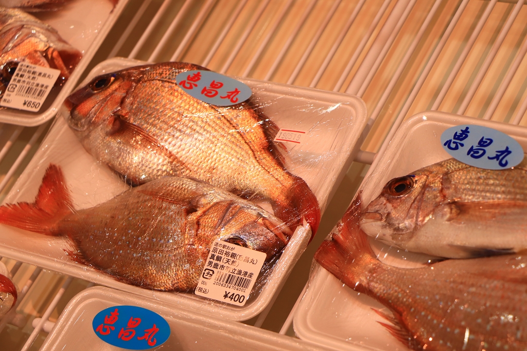 真鯛が2匹で450円!
