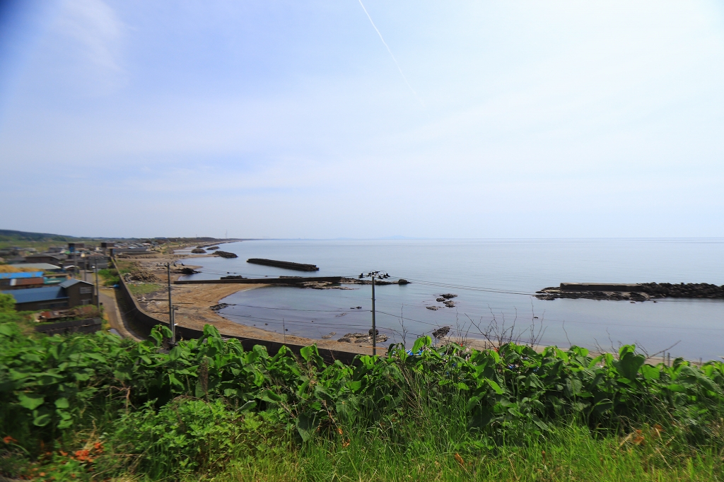 綺麗な海岸線沿いの景色を楽しめます