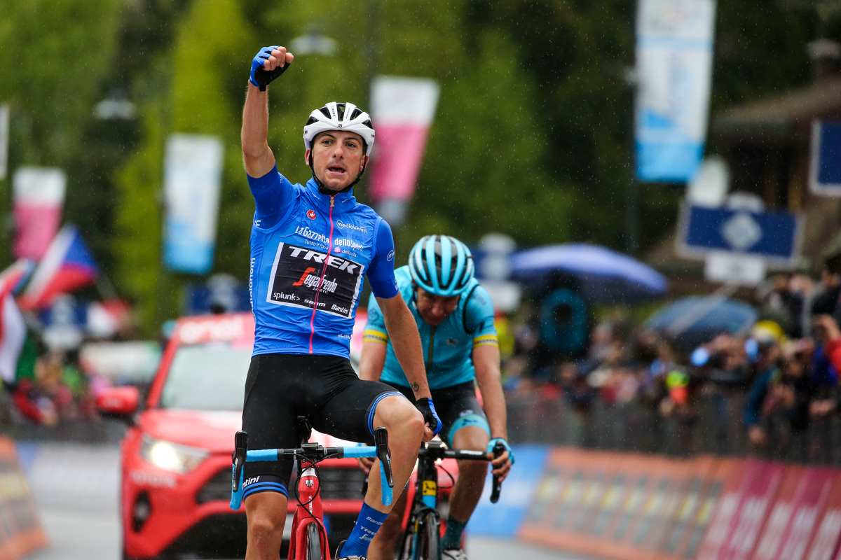 マリアアッズーラのジュリオ・チッコーネ（イタリア、トレック・セガフレード）がクイーンステージ制覇