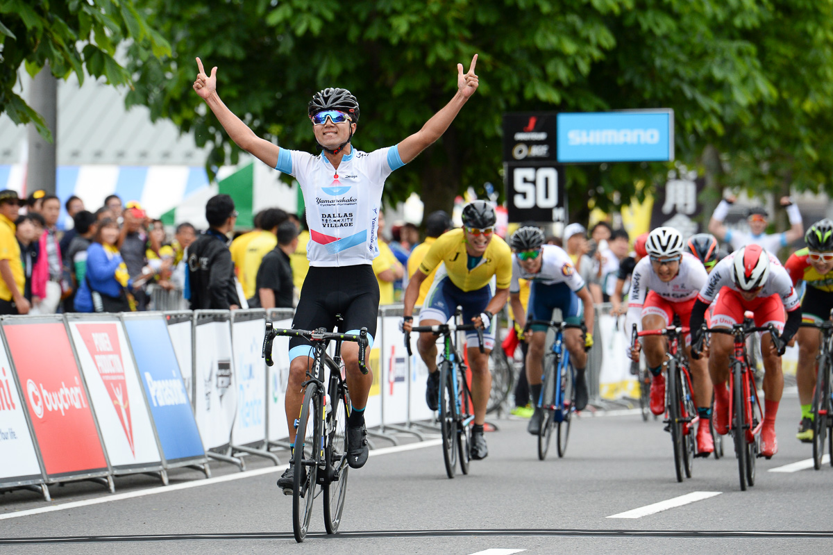 E1 森崎英登（Yamanakako Cyclisme Formation）が優勝