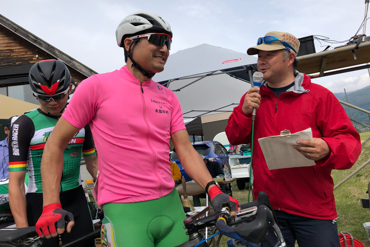 O-40リーダーの香西選手(FIETS GROEN 日本ロボティクス)