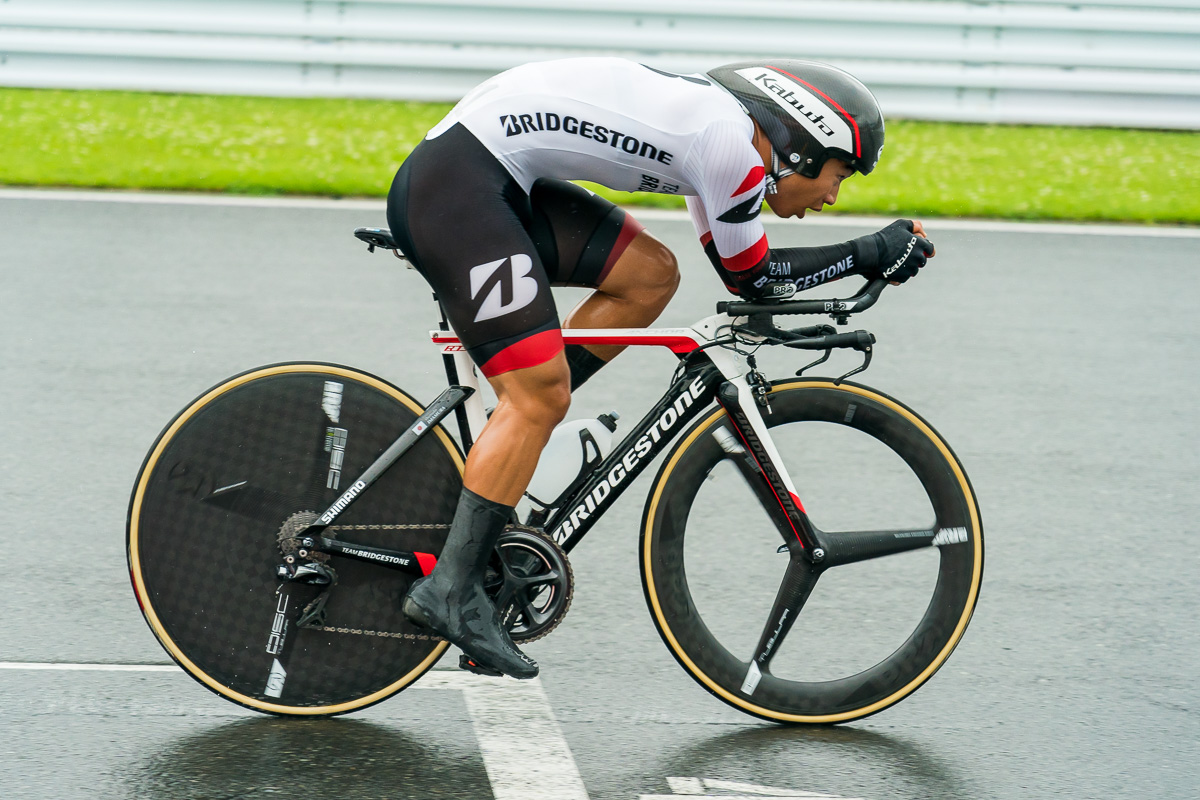 男子U23優勝 今村駿介(チームブリヂストンサイクリング)