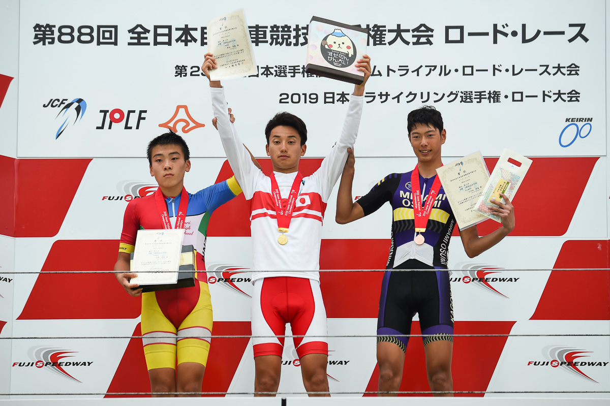 男子ジュニア 表彰式