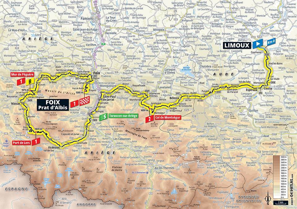 7月21日(日)第15ステージ リムー〜フォア・プラットダルビ 185km