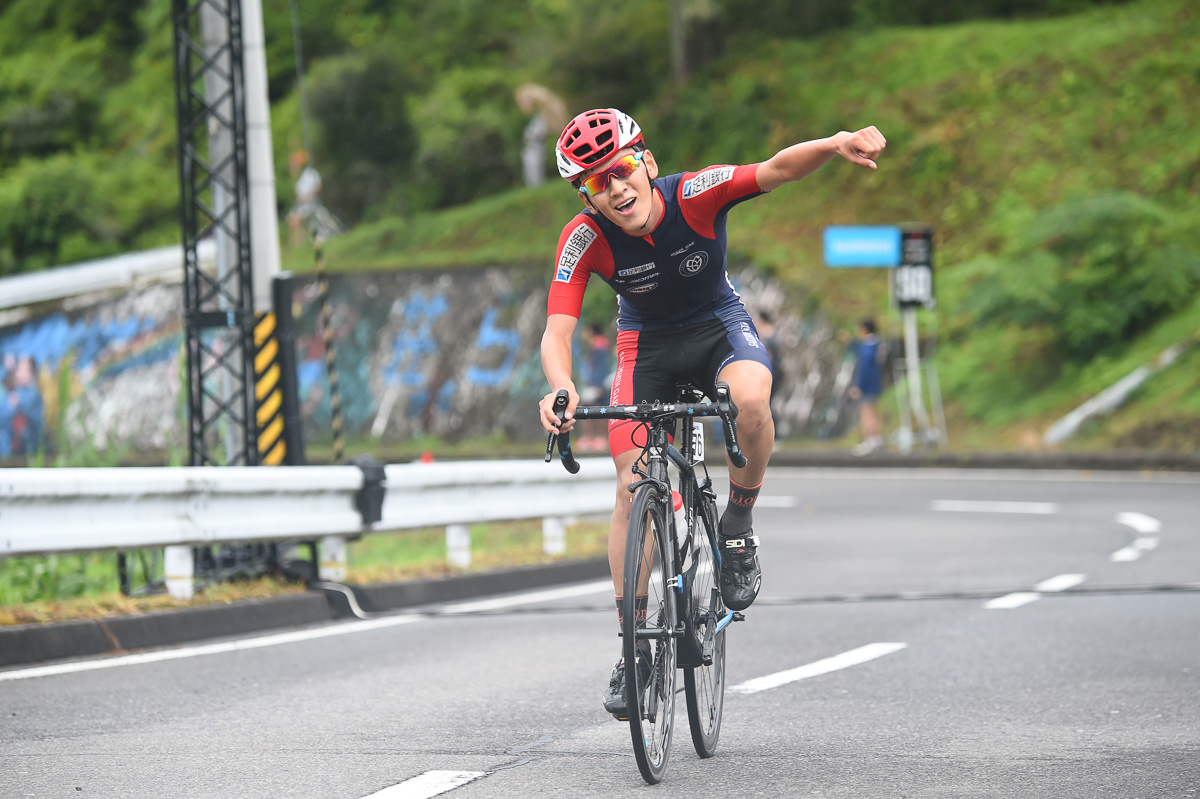 2019年石川サイクルロードE2で優勝した床井亮太（作新学院大学）