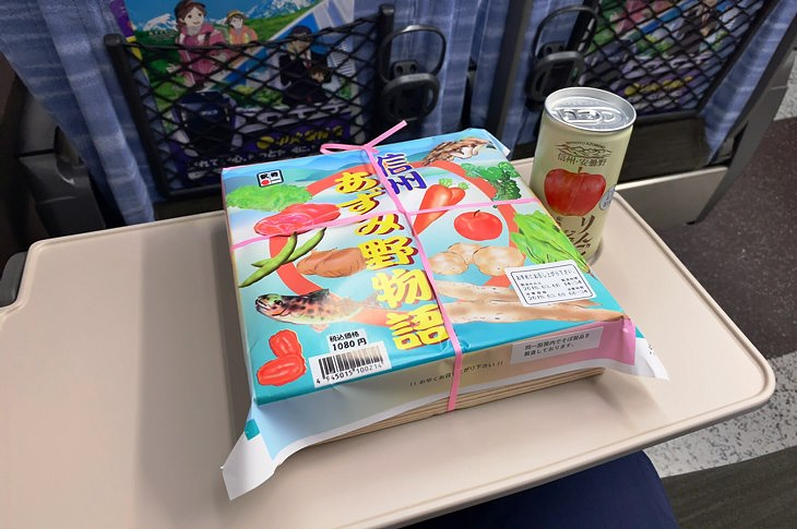 短い乗り換え時間ではありましたが、しっかり夕食用の駅弁を準備することができた!