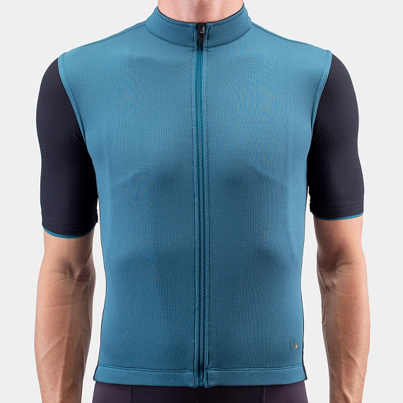 Signature Cycling Jersey 2.0（ブルー×ブラック）