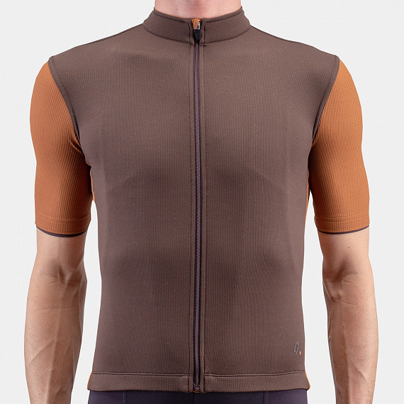 Signature Cycling Jersey 2.0(ブラウン×キャメル)