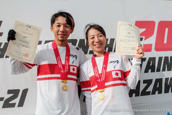 XCOエリミネーター 竹之内悠(Toyo Frame)と川崎路子(PAXPROJECT)