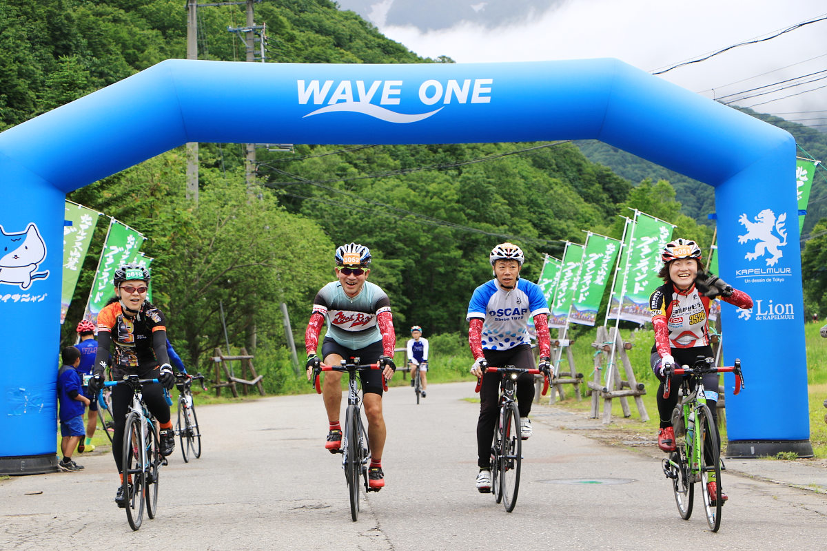 チームのみんなと無事165km走り切りました!
