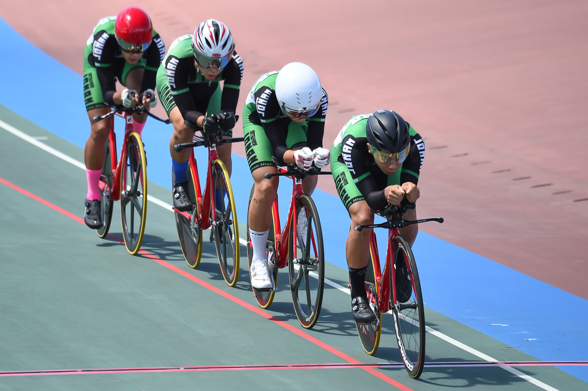 4kmチーム・パーシュート予選3位 松山城南高校　4分30秒914