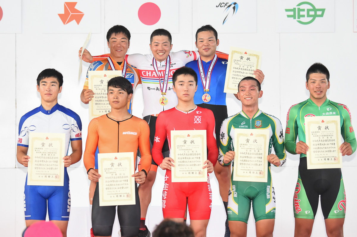 1kmタイムトライアル 表彰式