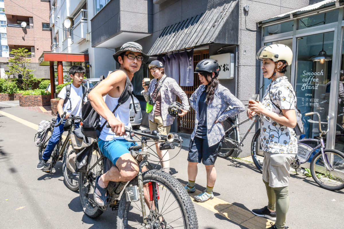 サムズバイクさんのお客様に遭遇