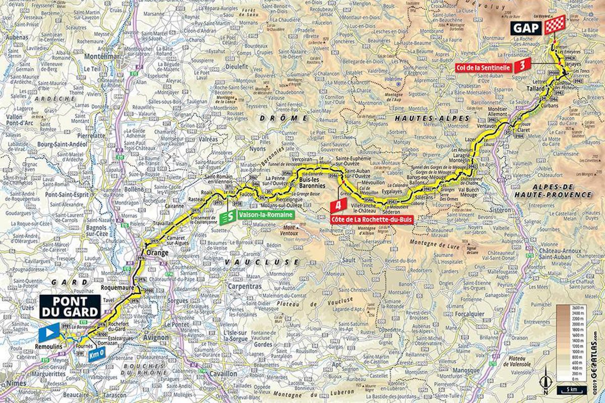 7/24第17ステージ「ポンデュガール〜ギャップ」200km