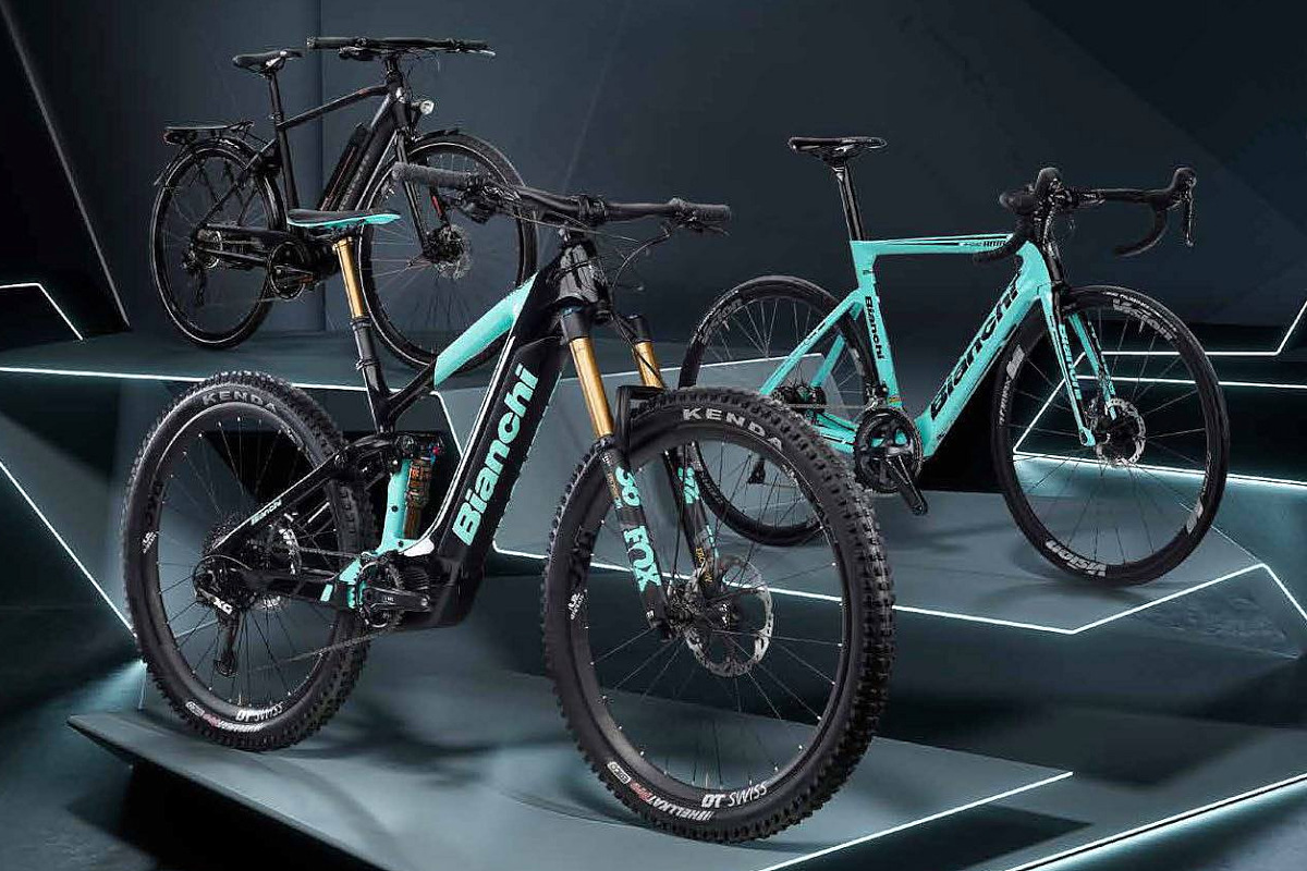 本国では3タイプのE-BIKEも新作として発表している(国内展開未定)