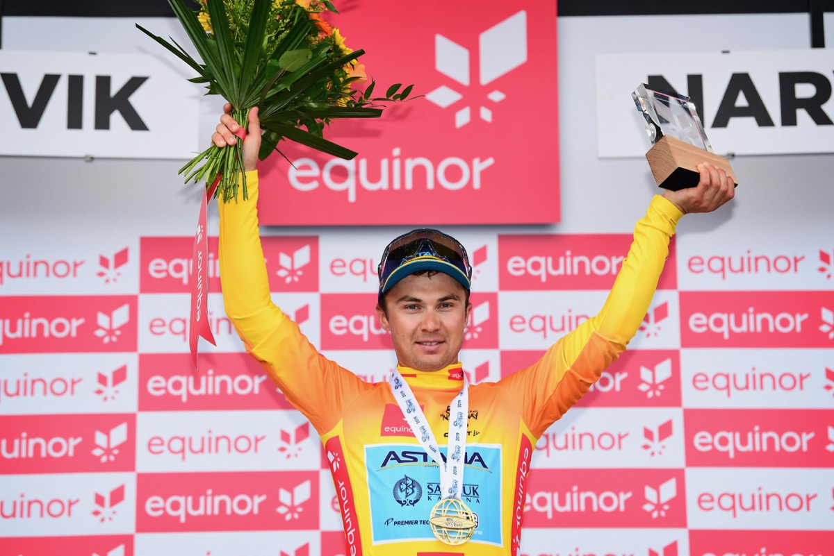 逆転総合優勝を果たしたアレクセイ・ルツェンコ(カザフスタン、アスタナ)