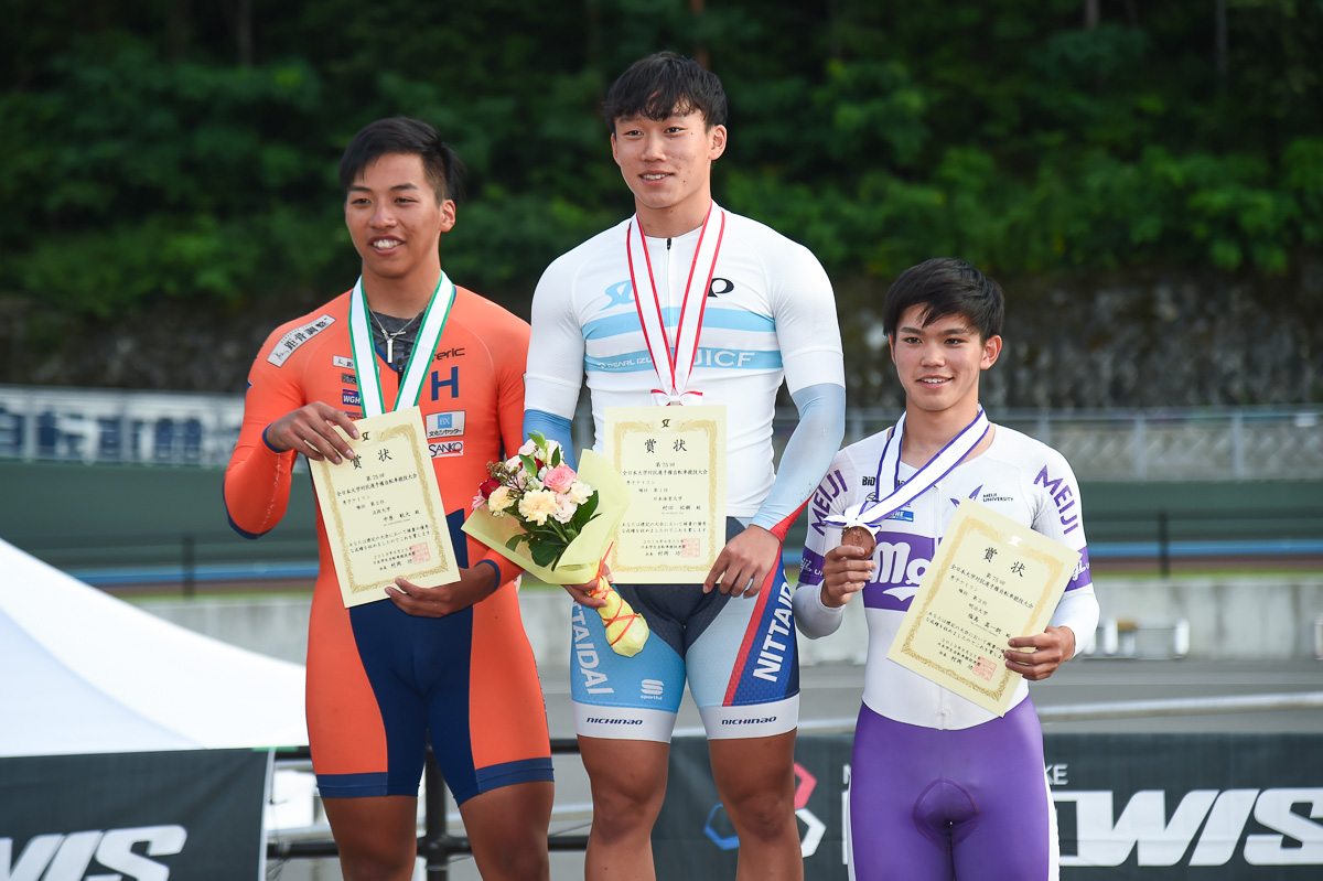 男子ケイリン 表彰式