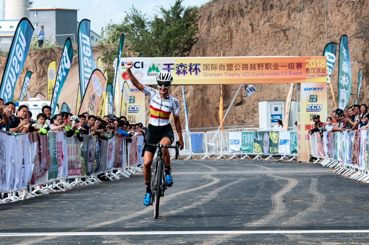 昨年の千森杯で優勝したアイダ・ヌーノ・パラシオ（スペイン）