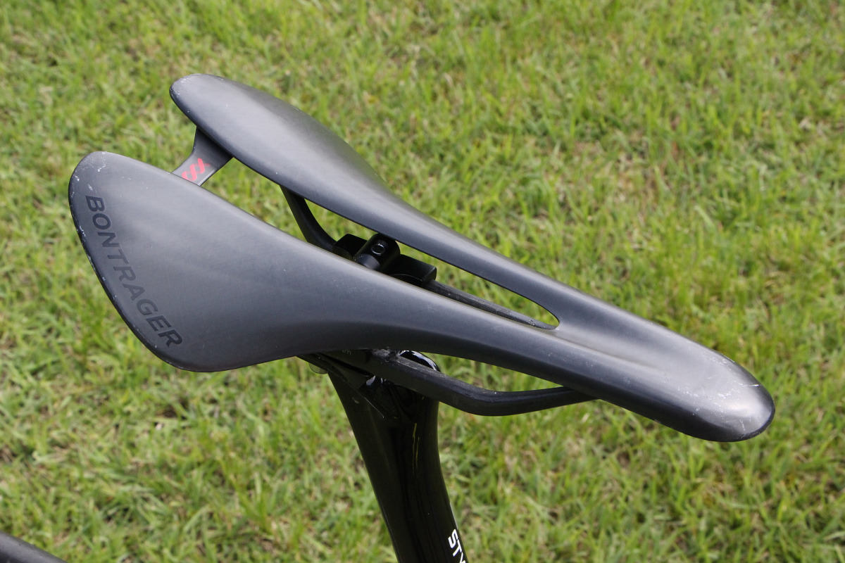 サドルはBontrager Carbon XXX Bike Saddle