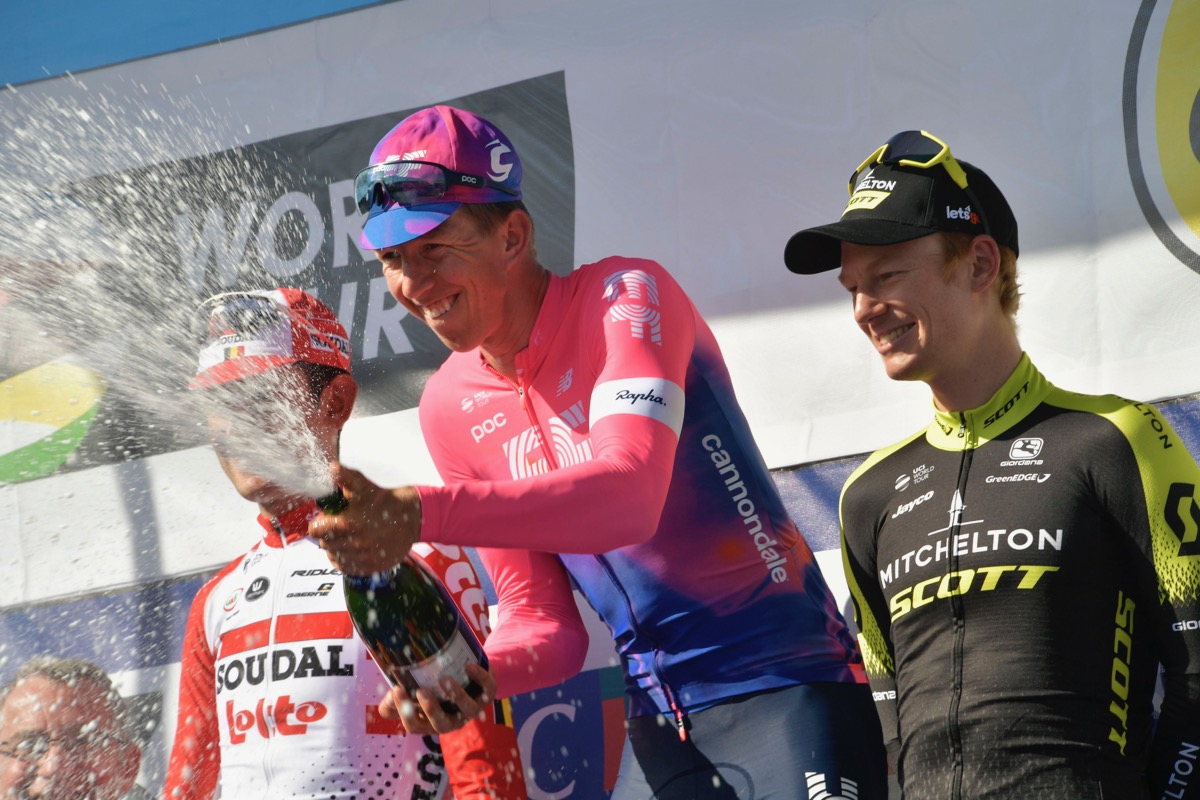 今季ワールドツアー初勝利を挙げたセップ・ファンマルク(ベルギー、EFエデュケーションファースト)
