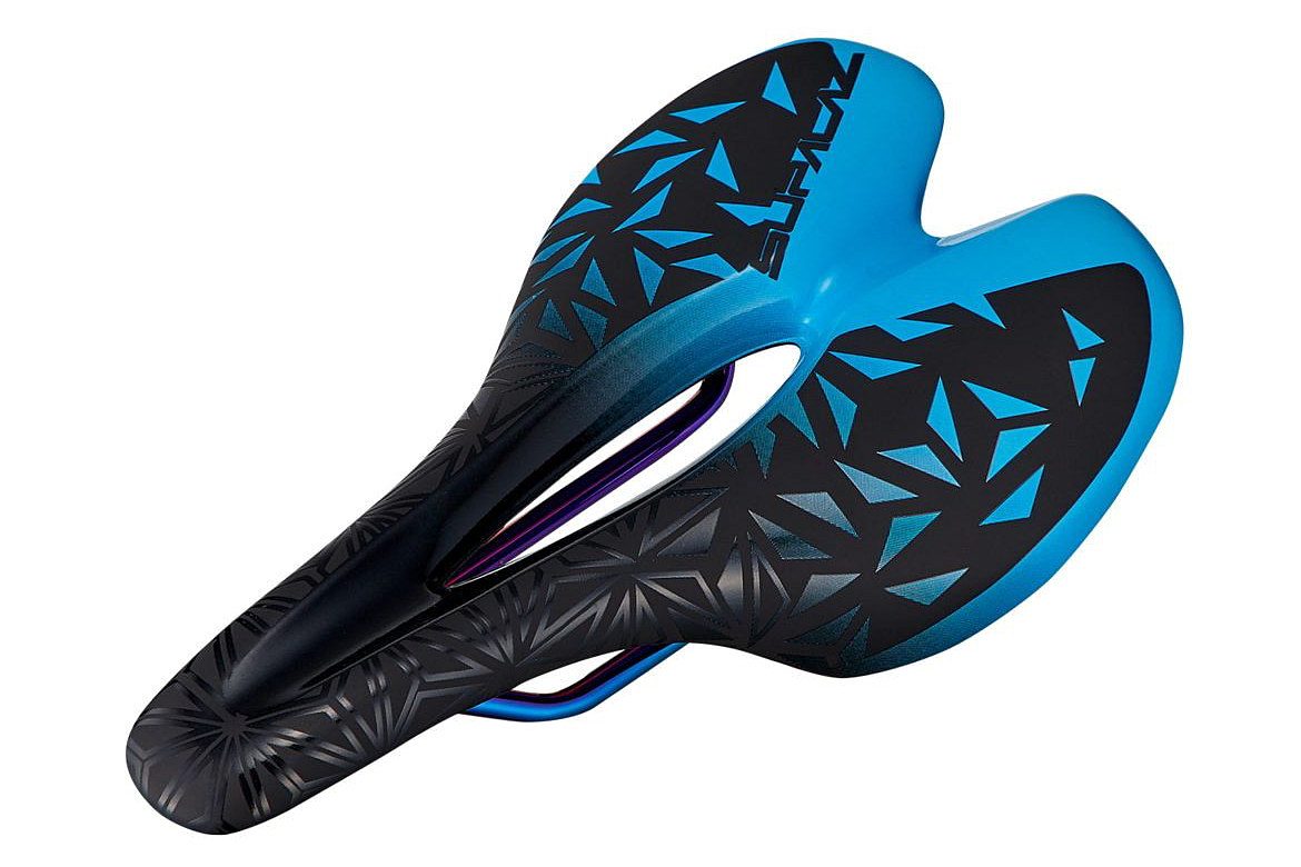 スパカズ Ignite Ti Saddle(ネオンブルー)