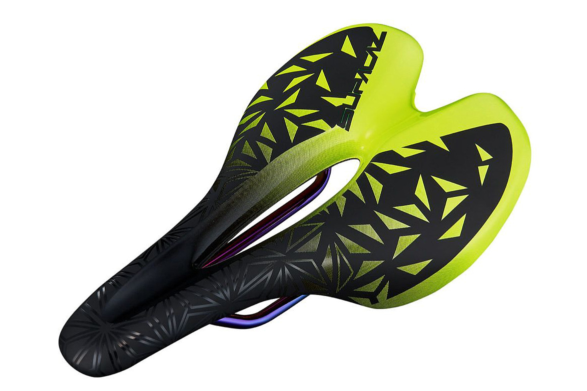 スパカズ Ignite Ti Saddle(ネオンイエロー)