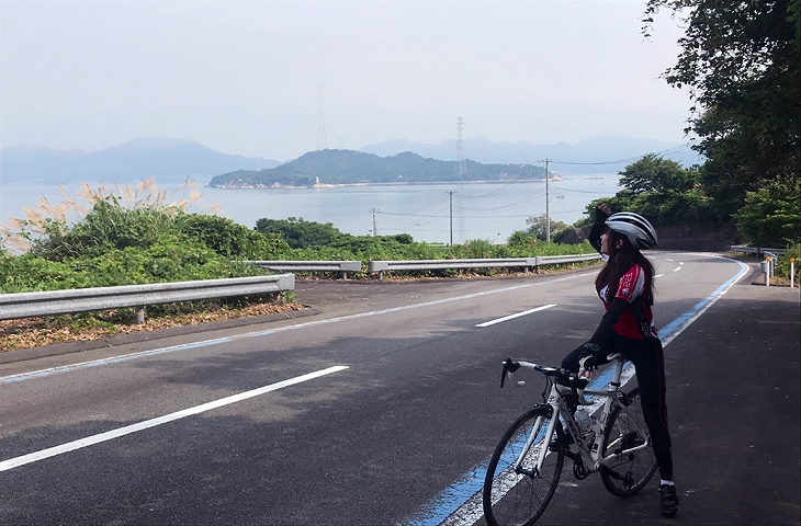 海の向こうには島々が見わたせます