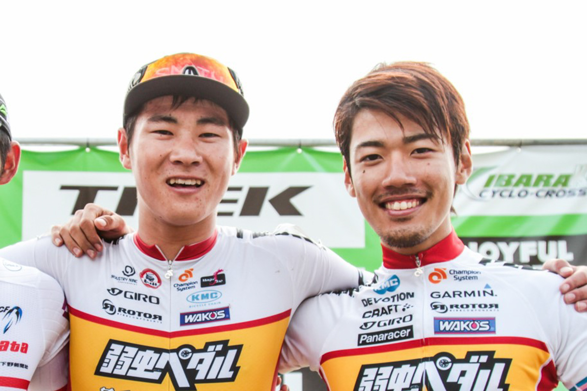 織田聖と前田公平(弱虫ペダルサイクリングチーム)