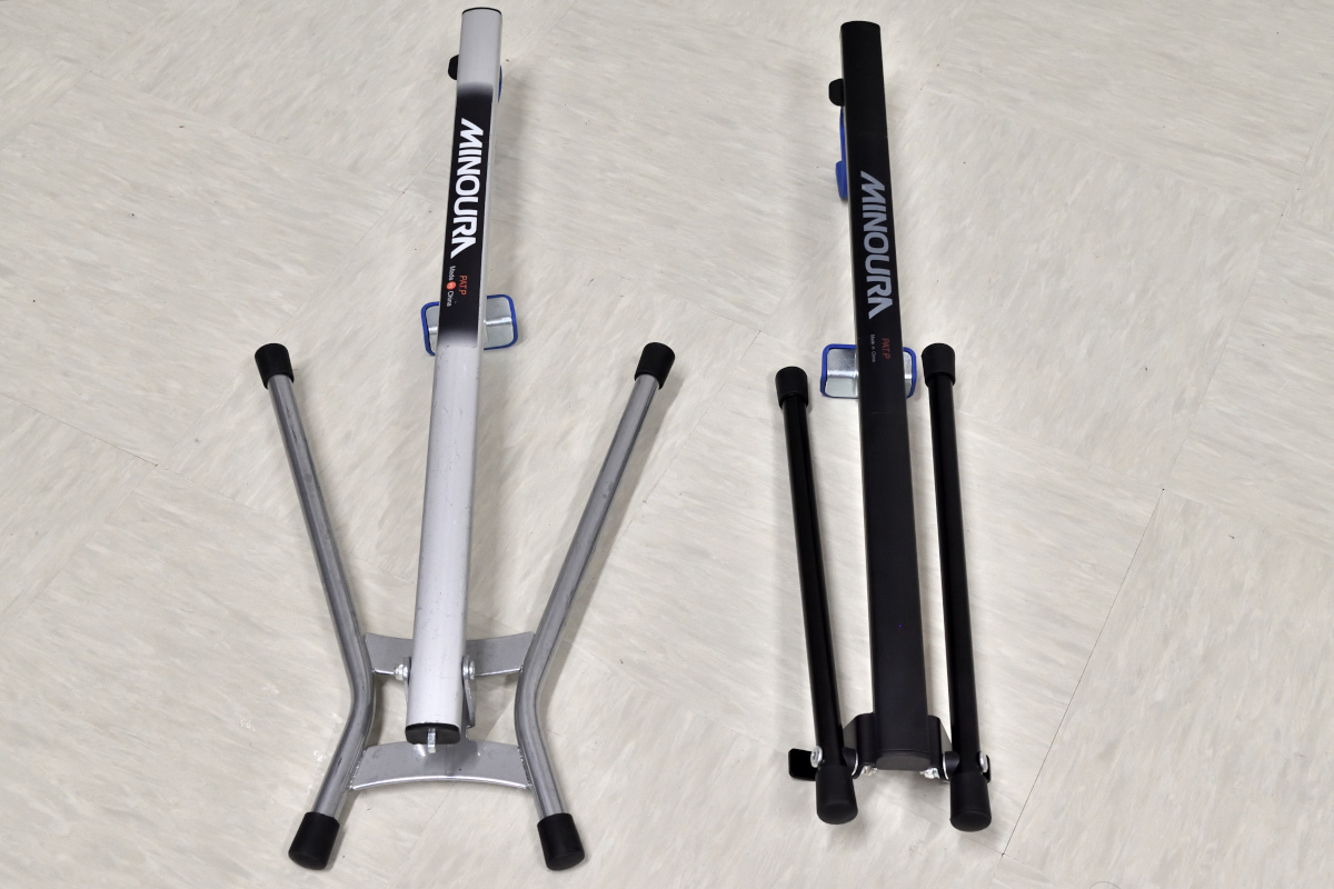 従来型のDS-540CS(左)との比較 よりコンパクトに折り畳めるように改良された