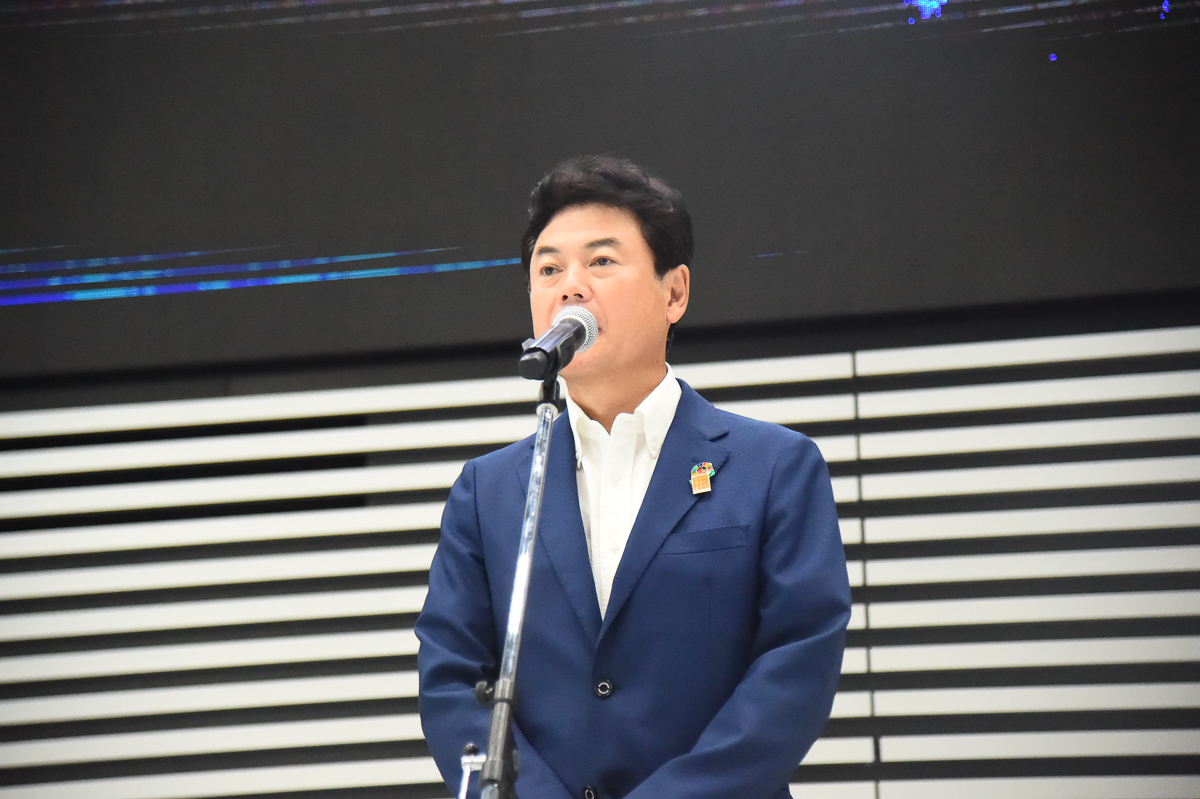 宇都宮市の佐藤市長「昨年の13万人を超える観客数を期待したい」