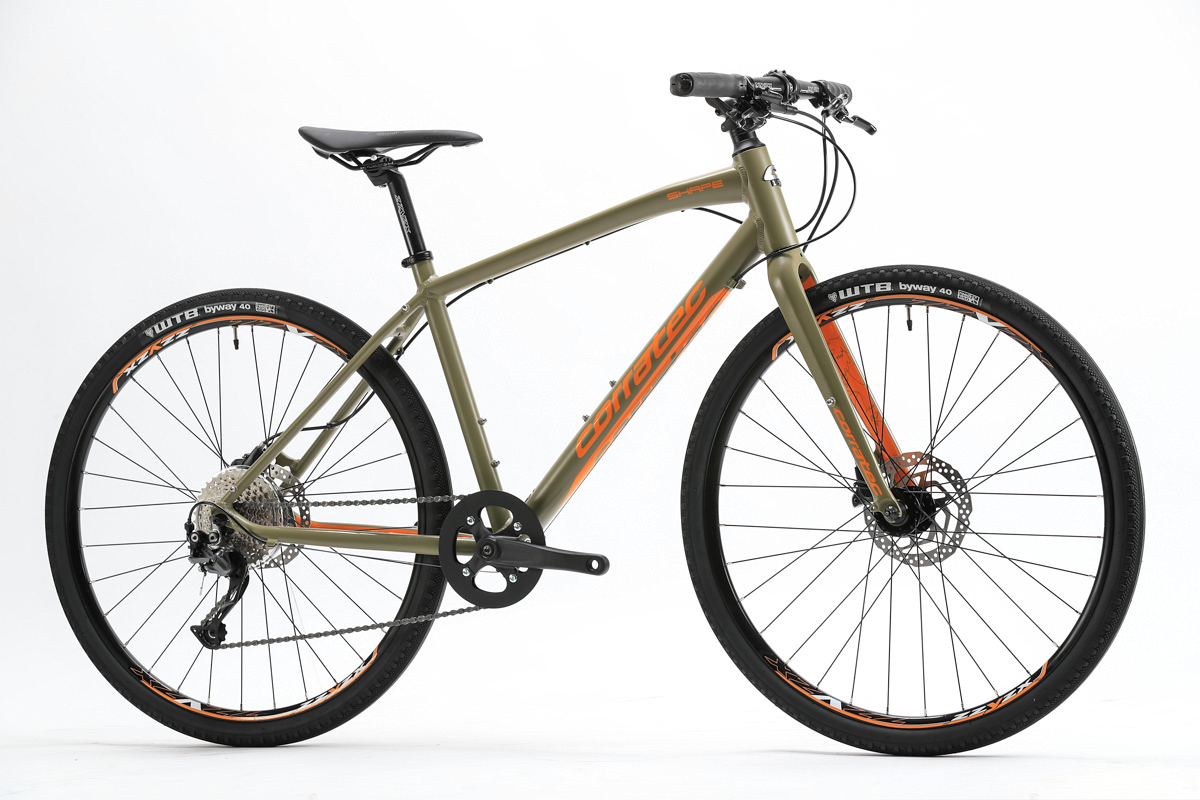 コラテック SHAPE 650B DISC（MATT OLIVE/ORANGE）