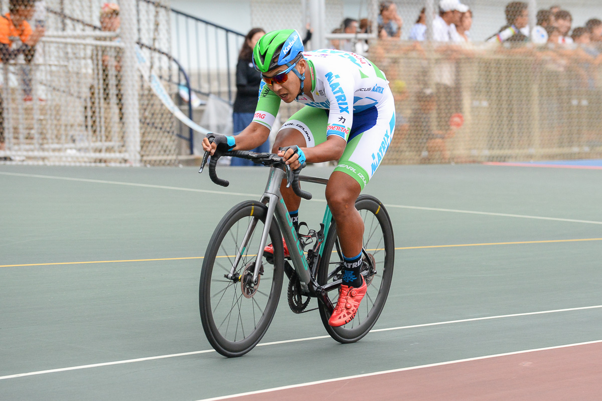 ロードレースでおなじみの独走力を見せた佐野淳哉（マトリックスパワータグ）