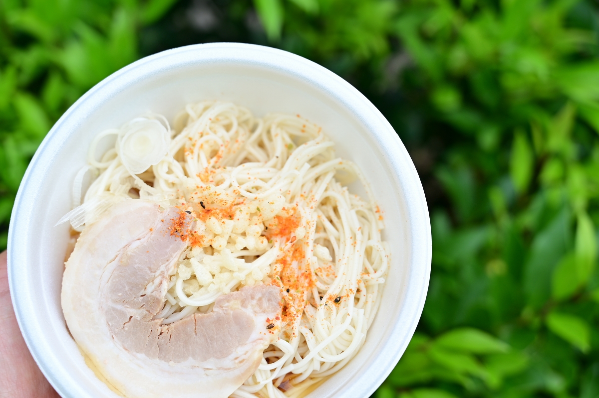 細麺が特徴の白石うーめん