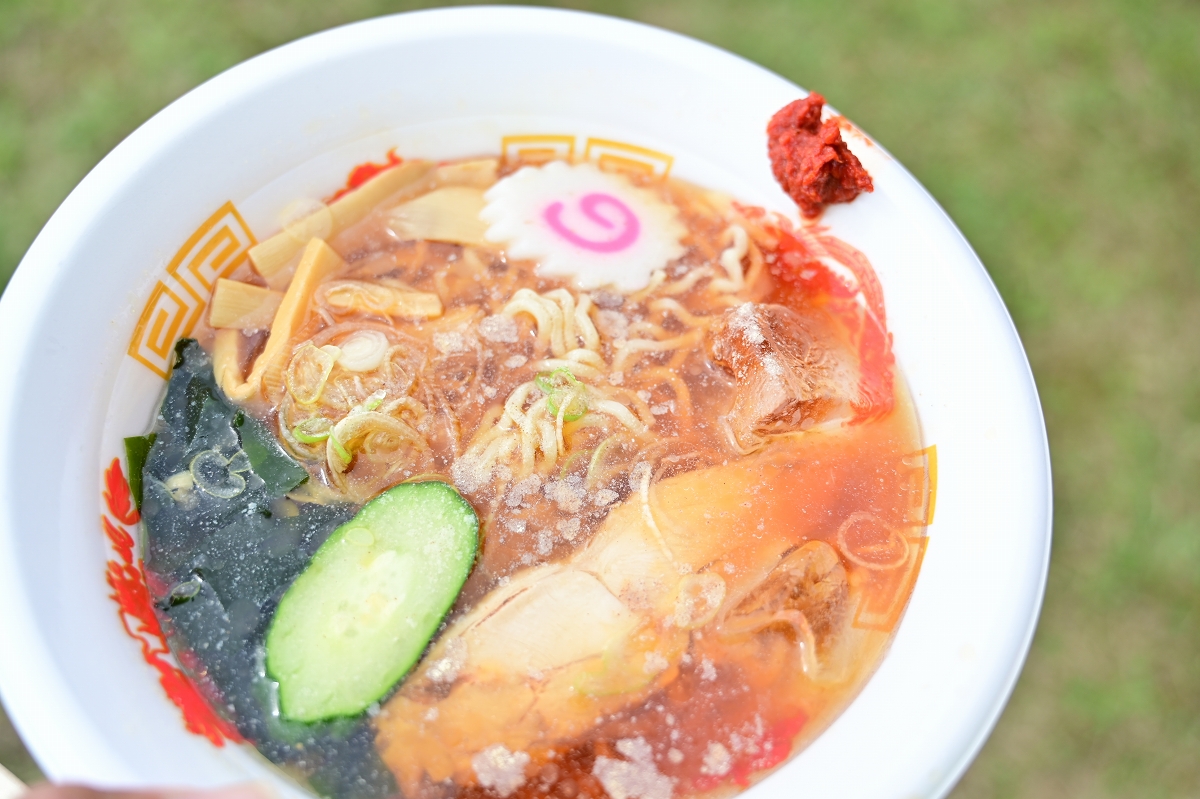 山形県南陽市の「冷たいラーメン」