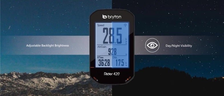 ブライトン Rider420 シンプルで使いやすく、多機能なGPS