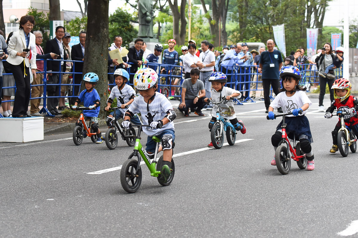 ストライダーレースも行われた