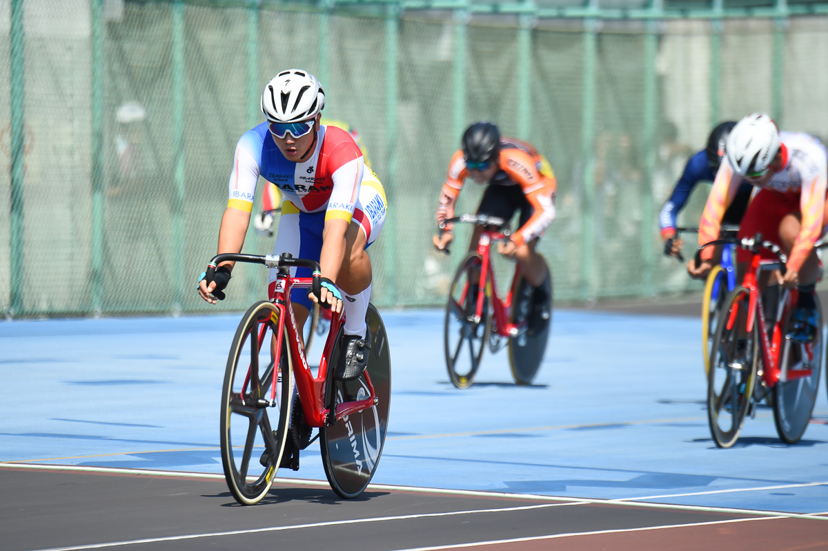 少年男子スクラッチ予選　茨城県の木村皆斗は3位で予選通過