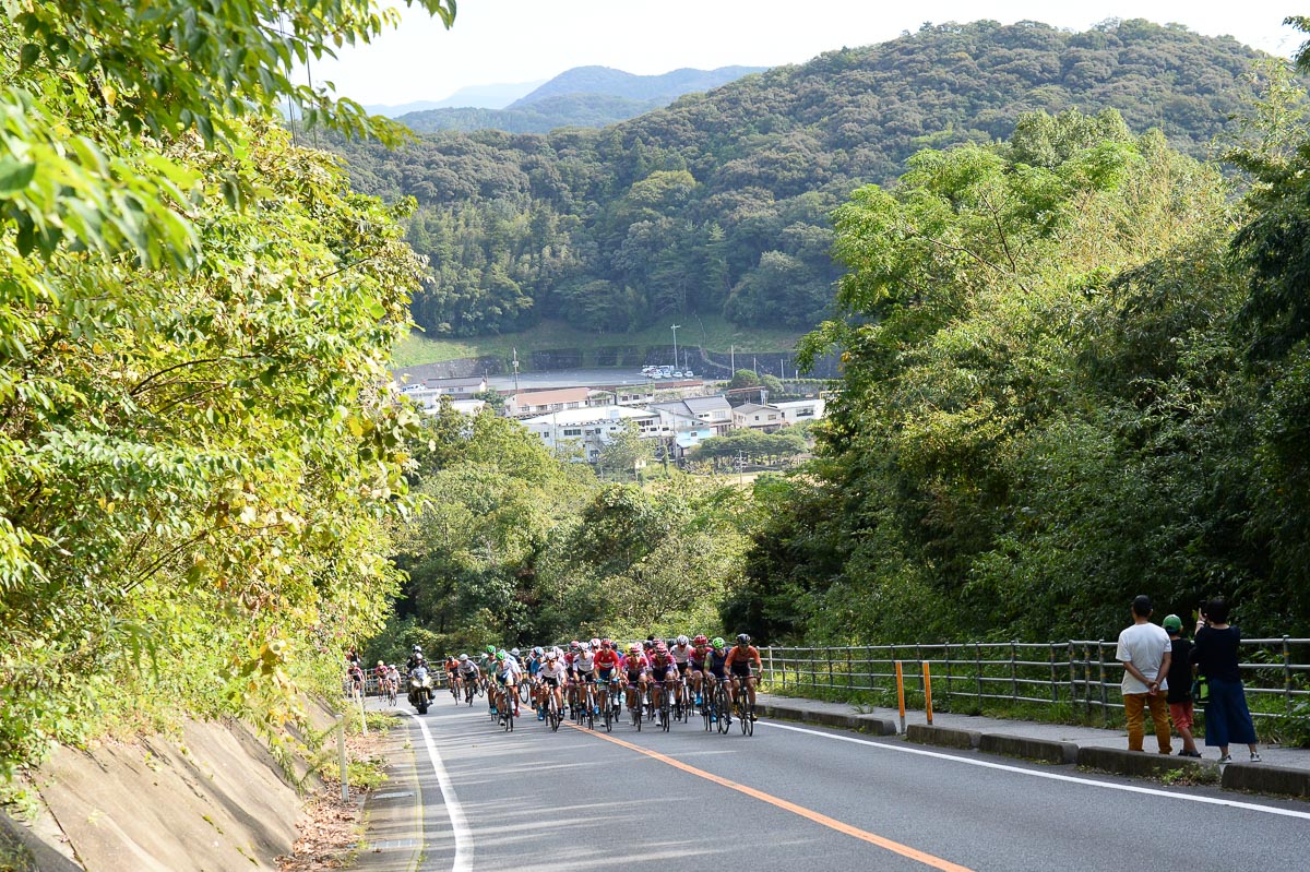 「カルストベルグ」と名付けられたおよそ1kmの激坂区間