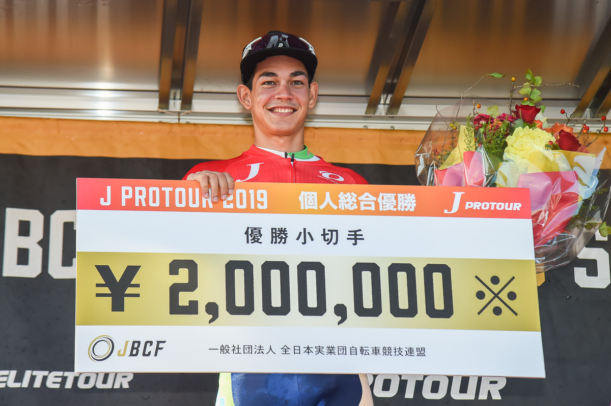 Jプロツアー2019年個人総合優勝のオールイス・アルベルト・アウラール（マトリックス）