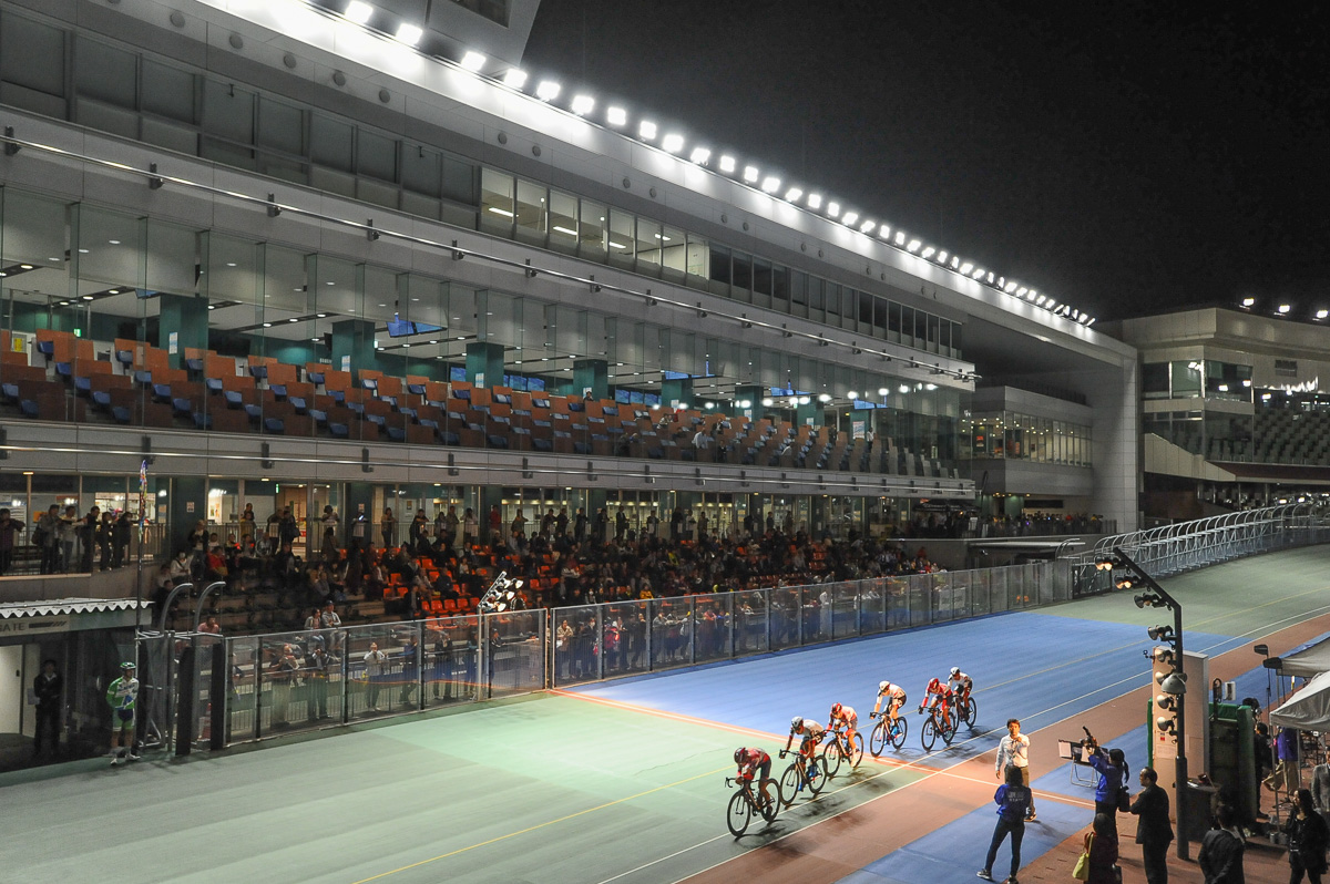 宇都宮競輪場の500mバンクで開催されたバンクリーグ最終戦