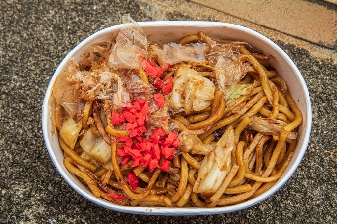 地産地消屋台焼きそばで完全復活!